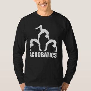 Retro Grafische Gymnastiek Gymnastiek Acrobat Acro T-shirt