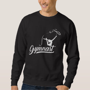 Retro Grafische Gymnastiek Gymnastiek Acrobat Acro Trui