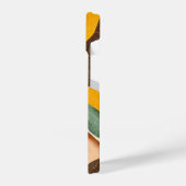 Retro grafische ifoondraagtas iPhone hoesje (Linkerkant)