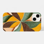 Retro grafische ifoondraagtas iPhone hoesje (Achterkant horizontaal)