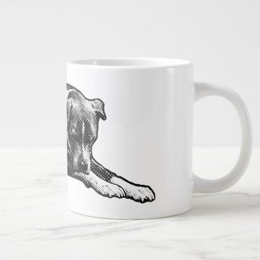 Retro Grain Dog Mok (Rechts)