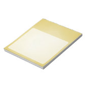 Retro Grainy Beige Achtergrond Notitieblok (Linkerzijde)