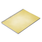 Retro Grainy Beige Achtergrond Notitieboek (Linkerzijde)