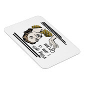 Retro Gram geschenken Magneet (Rechterzijde)