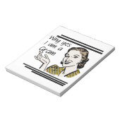 Retro Gram geschenken Notitieblok (Linkerzijde)