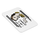 Retro Gramma Cadeaus Magneet (Rechterzijde)