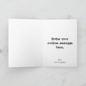 Retro grammofoonplaat album lege kaart (Binnen)