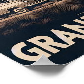 Retro Grand Canyon avontuur Poster (Hoek)