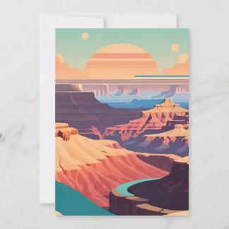 Retro - Grand Canyon Kaart
