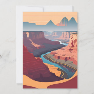 Retro - Grand Canyon Kaart