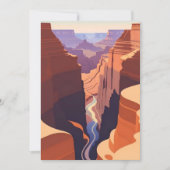Retro - Grand Canyon Kaart (Voorkant)