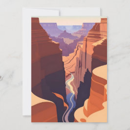 Retro - Grand Canyon Kaart
