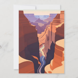 Retro - Grand Canyon Kaart