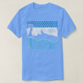 Retro Grand Cayman Islands Beach  Vacation T-shirt (Design voorkant)