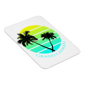 Retro Grand Cayman Islands Magneet (Rechterzijde)