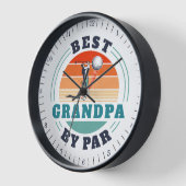 Retro Grandpa Birthday Retro Golf Grandfather (Hoek)
