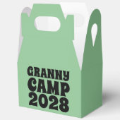 Retro Granny Camp tekst Bedankdoosjes (Open)