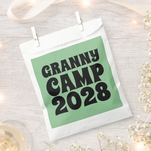 Retro Granny Camp tekst Bedankzakje (Geknipt)