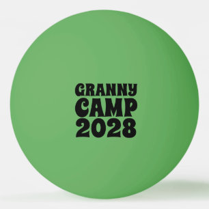 Retro Granny Camp tekst Pingpongbal
