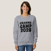 Retro Granny Camp tekst Trui (Voorkant volledig)