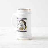 Retro Granny T-shirts en cadeaus Bierpul (Voorkant links)