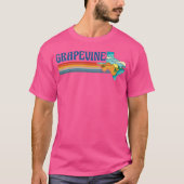 Retro  Grapevine TX Texas Natuur Hiking Sta T-shirt (Voorkant)