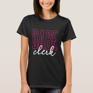 Retro Graphic Bank Clerk Bookkeeper Bank Employee T-shirt