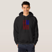 Retro Graphic Car Car Mechanic Vehicle Technician Hoodie (Voorkant volledig)