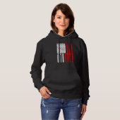 Retro Graphic Car Car Mechanic Vehicle Technician Hoodie (Voorkant volledig)