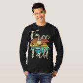 Retro Graphic Cliff Diver Cliff Diving Tombstoning T-shirt (Voorkant volledig)