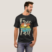 Retro Graphic Cliff Diver Cliff Diving Tombstoning T-shirt (Voorkant volledig)