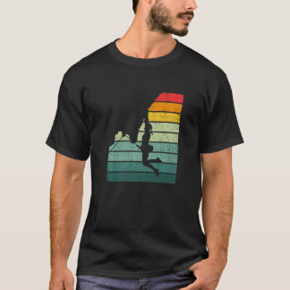 Retro Graphic Couldering Bouldering Rock Climate M T-shirt