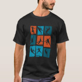 Retro Graphic Couldering Bouldering Rock Climate M T-shirt (Voorkant)