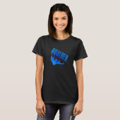 Retro Graphic Couldering Bouldering Rock Climate M T-shirt (Voorkant volledig)