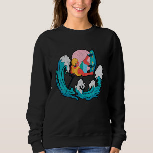 Retro Graphic Gymnast Gymnastics Acrobat Acrobatic Trui