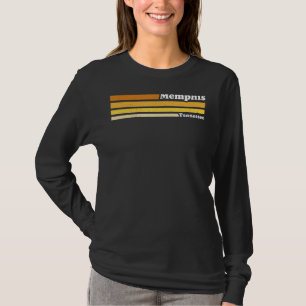 Retro Graphic jaren '70 jaren '80 Memphis Tennesse T-shirt