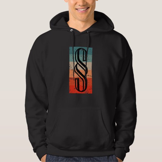 Retro Graphic Lawyer Law Firm Attorney Study State Hoodie (Voorkant)