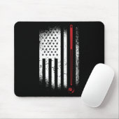 Retro Graphic Pool Billard Snooker Billard Cue 8-l Muismat (Met muis)