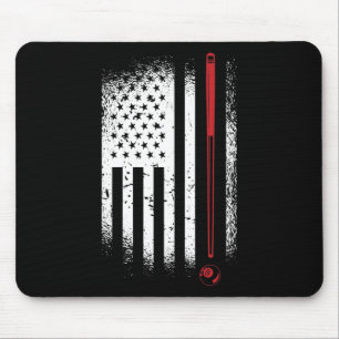 Retro Graphic Pool Billard Snooker Billard Cue 8-l Muismat