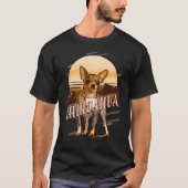 Retro Graphics Chihuahua Gold ID754 T-shirt (Voorkant)