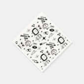 Retro Graphics van 1950: een nostalgische thuisdag Servet (Hoek)