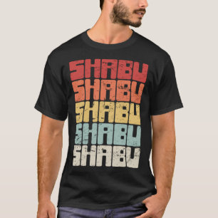  Retro Grappig Chinees Hot Pot Stoomboot Heet T-shirt