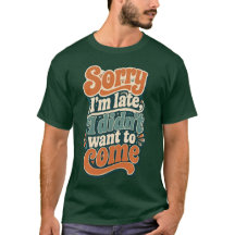 Retro Grappig Introvert T-shirt