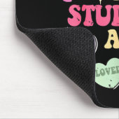 Retro Grappig Mijn Studenten Zijn Valentijn Docent Muismat (Hoek)