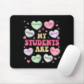 Retro Grappig Mijn Studenten Zijn Valentijn Docent Muismat (Met muis)