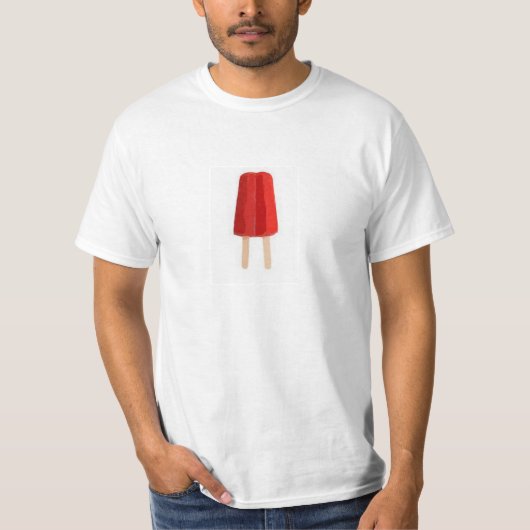 Retro grappig Popsicle pop art shirt (Voorkant)