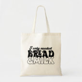 Retro Grappig Trendy Minimalistisch Zwart Winkelen Tote Bag (Voorkant)