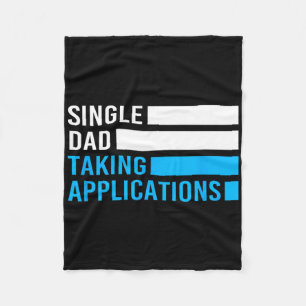 Retro Grappige alleenstaande vader het nemen van t Fleece Deken