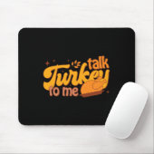 Retro Grappige Herfst Herfst Thanksgiving Leuke Ta Muismat (Met muis)