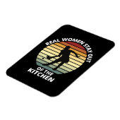 Retro Grappige Pickleball Vrouwen Magneet (Linkerzijde)